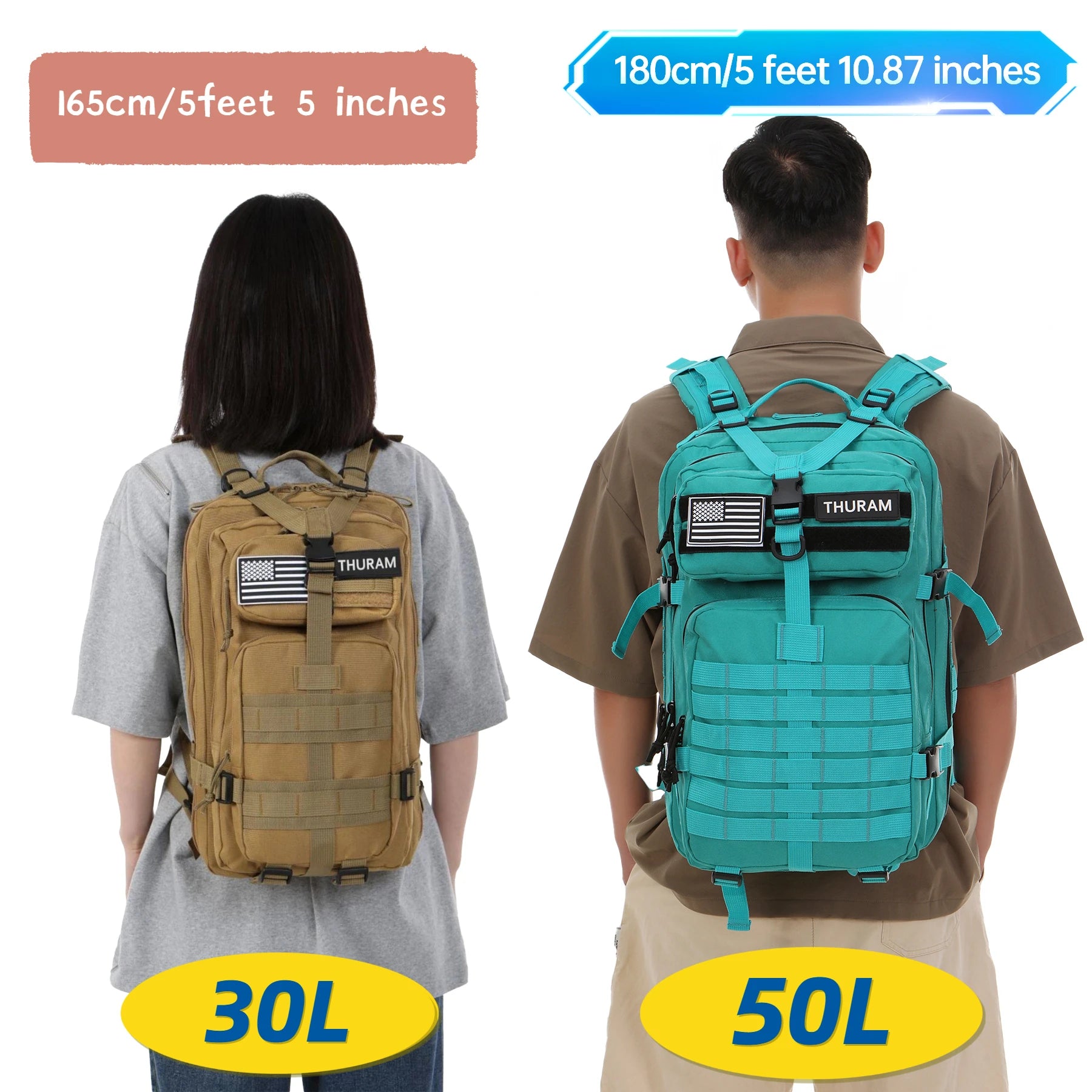 Premium Outdoor Backpack – Large Capacity and High Durability