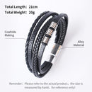 Pulseira masculina vintage moderna