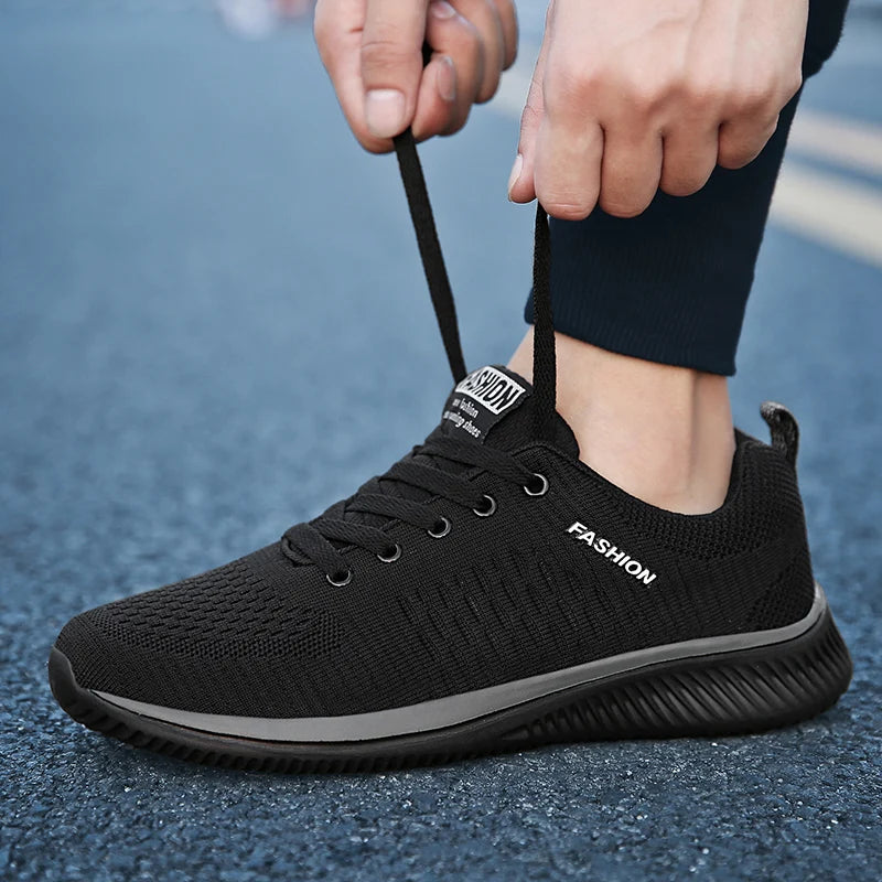 Men’s Knit Sneakers – Lightweight, Breathable & Versatile for Running and Everyday