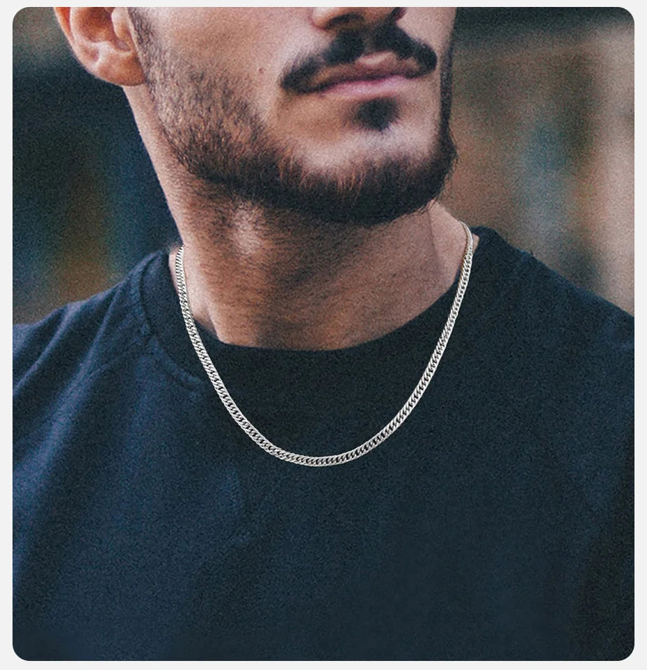 Stainless Steel Chain Necklace – Durable and Stylish for Everyday Wear