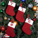Meias de Natal Tricotadas com o Alfabeto: Aconchegantes, Encantadoras e Cheias do Espírito Natalino!