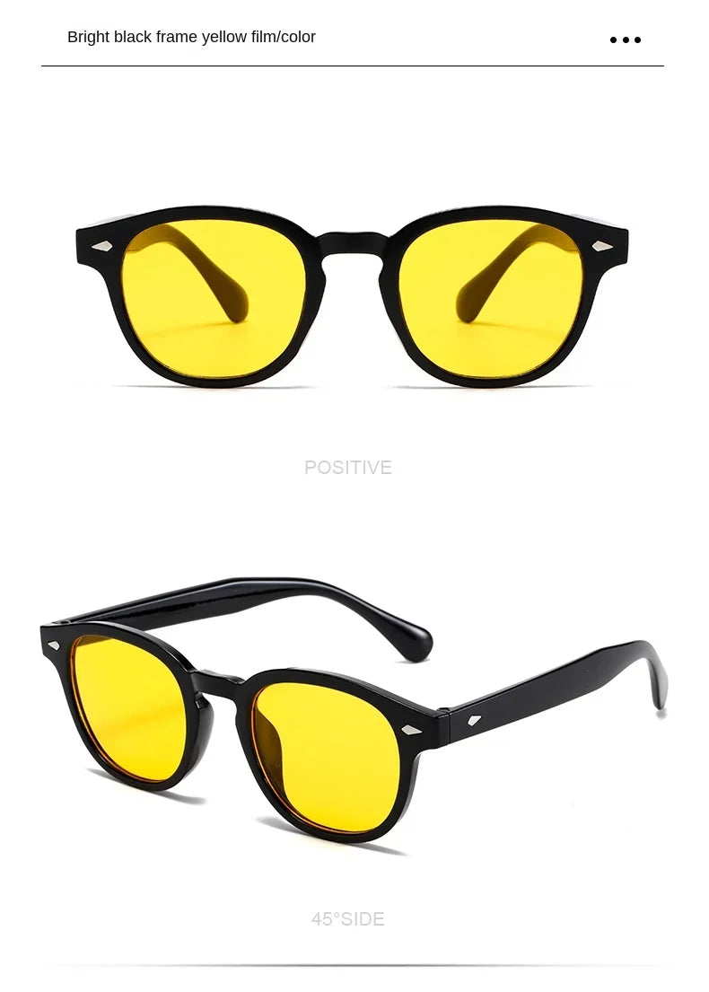 Vintage Rectangle Sunglasses – Classic Style & UV Protection