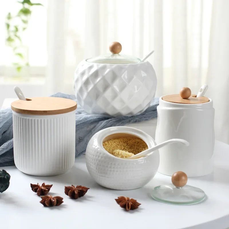 Ceramic Salt & Pepper Shakers – Elegance and Flavour at the Table