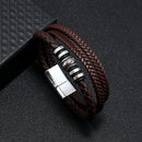 Pulseira masculina vintage moderna