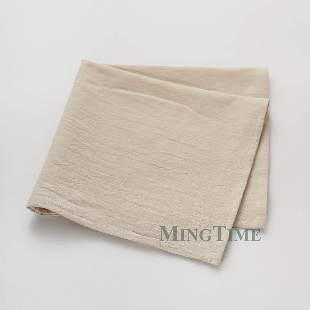 Timeless Washed Cotton Napkin 40x40cm – Elegant Table Accent with Affordable Style