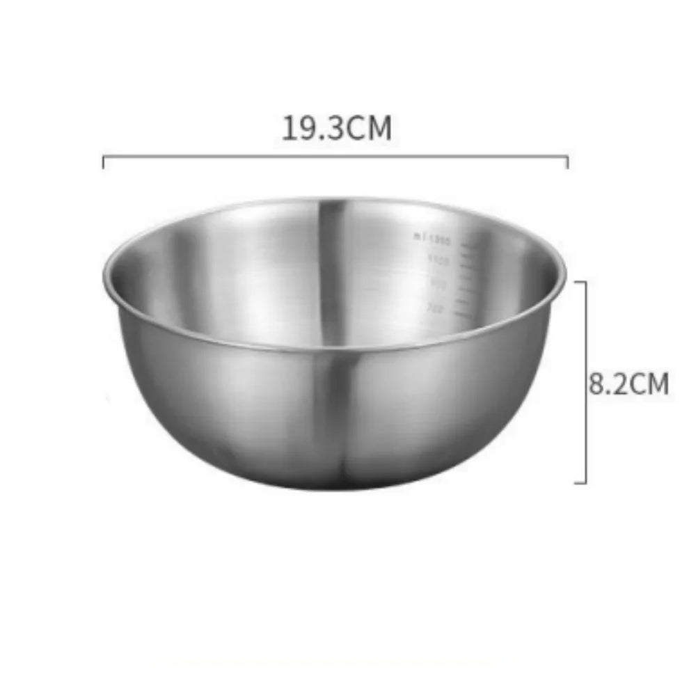 Stainless Steel Mixing Bowl – Durable, Versatile & Kitchen-Ready
