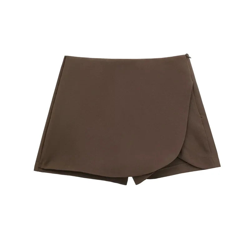 High Waist Mini Skort – Basic and Casual Style