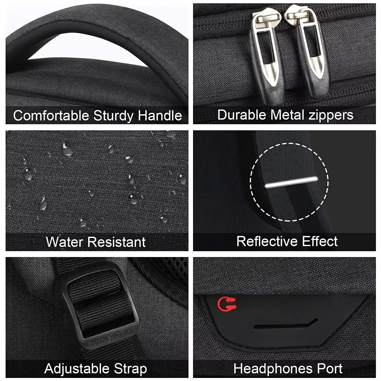 Men's Large-Capacity Waterproof Backpack – Style, Comfort & Versatility in One!