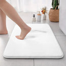 Thick Flannel Door Mat – Soft, Absorbent & Non-Slip Comfort