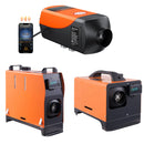 Aquecedor a diesel SucceBuy de 8 kW com Bluetooth, tudo-em-um, com ecrã LCD, portátil, para estacionamento, ideal para roulottes, autocaravanas e embarcações.