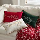 Capa de Almofada de Natal 30x50cm com Toque Elegante e Acolhedor
