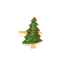 Anéis de guardanapo de Natal com estampado de Quebra-Nozes e Homem-Biscoito!