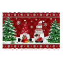 Merry Christmas Doormat Non-Slip Rubber Backed Floor Mat for Home