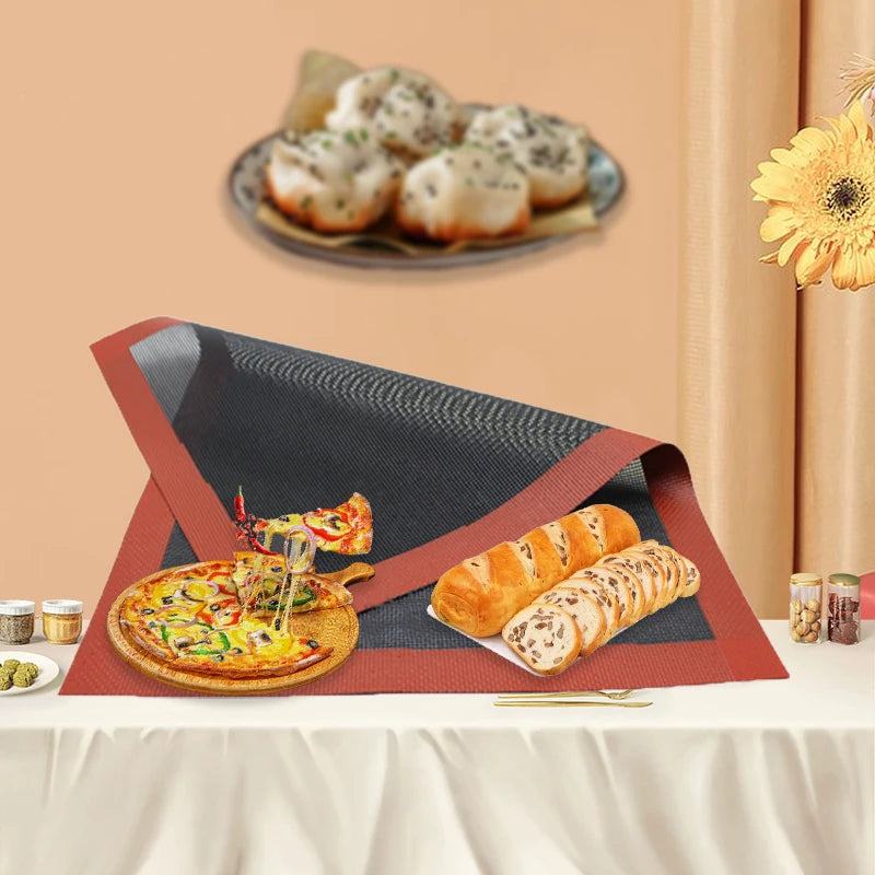 30x40cm Silicone Grill Mat – Breathable Baking Tray for Oven