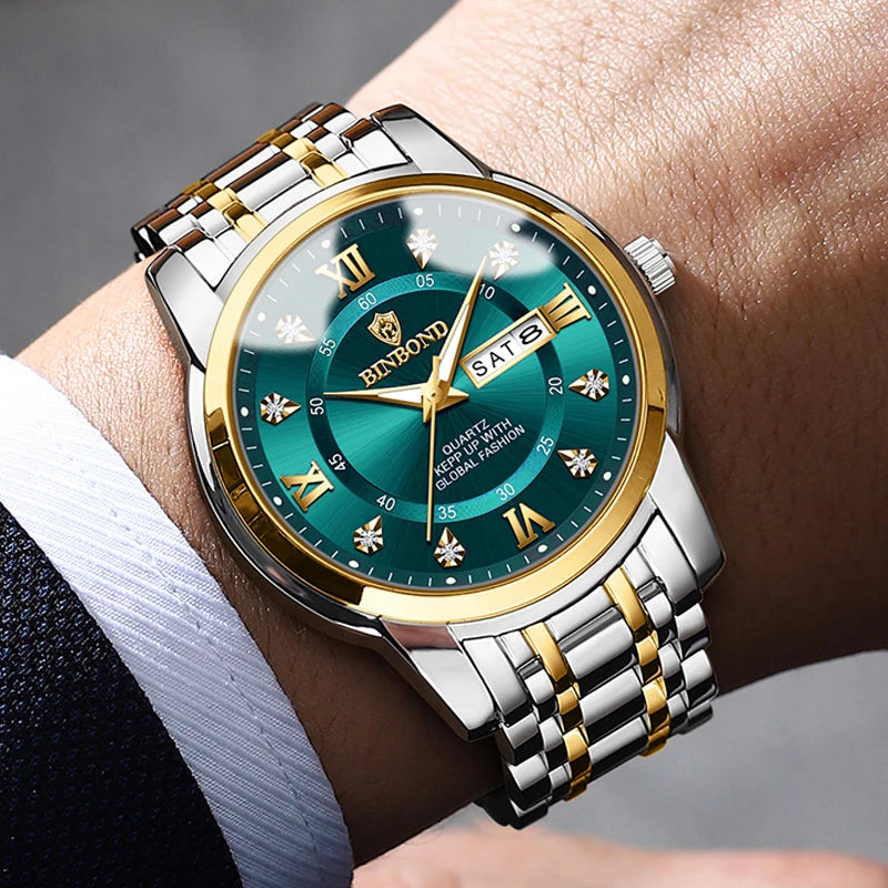 Men’s Luxury Style Watch – Stylish & Waterproof, Great Value