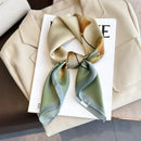 Luxury Print Satin Square Scarf – Elegant, Versatile & Lightweight for Everyday Use
