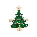Anéis de guardanapo de Natal