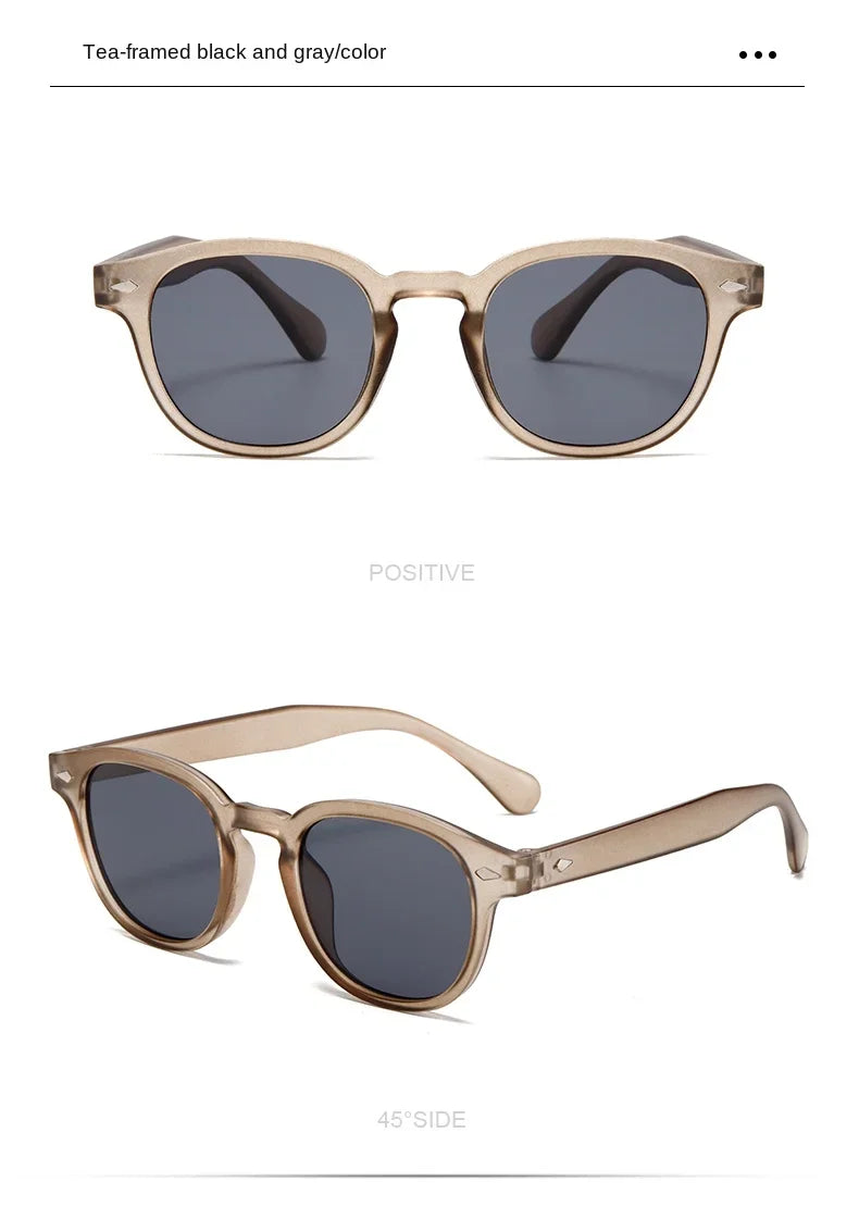 Vintage Rectangle Sunglasses – Classic Style & UV Protection