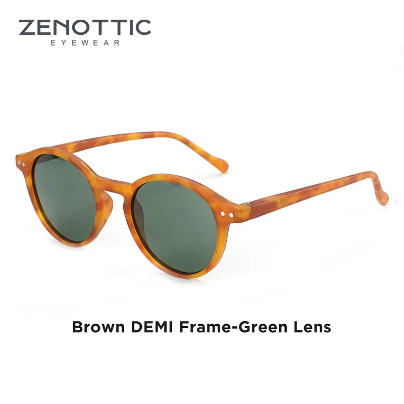 Classic Round Style for Men & Women with UV400 Protection