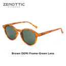 Retro Polarized Sunglasses – Small Size | Classic Round Style for Men & Women with UV400 Protection