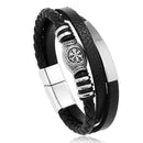 Pulseira masculina vintage moderna