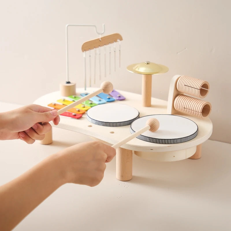 Wooden Educational Musical Toy – Learn and Play with Rhythm!