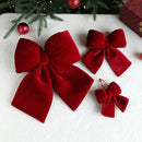 Sino de Natal vermelho aveludado, um clássico encanto natalício para a sua casa!