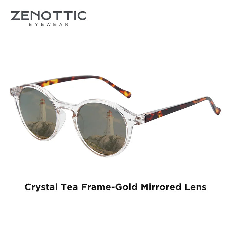 Classic Round Style for Men & Women with UV400 Protection