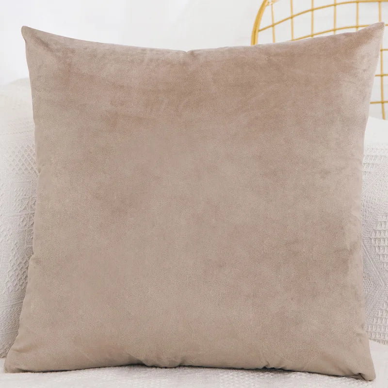Velvet Throw Pillow Cover – Soft, Stylish & Affordable Home Touch