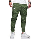Men's Loose Fit Cargo Pants – Straight Cut, Sporty & Casual Everyday Wear