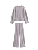 Conjunto casual de duas peças para mulher: conforto, estilo e elegância sem esforço.