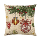 Capa de almofada de Natal de 45 cm para decoração festiva de casa.