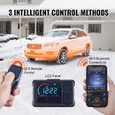 Aquecedor a diesel SucceBuy de 8 kW com Bluetooth, tudo-em-um, com ecrã LCD, portátil, para estacionamento, ideal para roulottes, autocaravanas e embarcações.