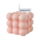 Handmade Soy Wax Aromatherapy Candle – Scented Decorative Cube/Ball Shape, Ideal for Home Decor & Wedding Gift