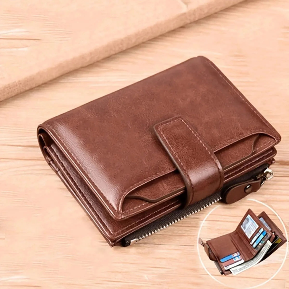 Modern Men's Wallet – Secure, Practical & Stylish