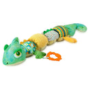 Lagarta Sensorial Musical – Brinquedo de Peluche Macio para o Desenvolvimento do Bebé