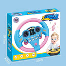Volante de Carrinho de Bebé de Brinquedo – Brinquedo Interativo Copiloto com Cliques e Luzes