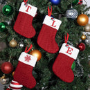 Meias de Natal Tricotadas com o Alfabeto: Aconchegantes, Encantadoras e Cheias do Espírito Natalino!