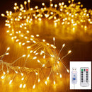 As luzes de Natal LED em formato de fogo de artifício trazem alegria e aconchego neste Natal! 