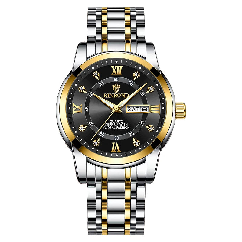 Men’s Luxury Style Watch – Stylish & Waterproof, Great Value