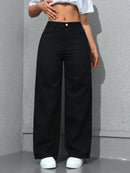 Vintage Wide-Leg Jeans – Effortless Urban Elegance