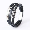 Pulseira masculina vintage moderna