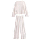 Conjunto casual de duas peças para mulher: conforto, estilo e elegância sem esforço.
