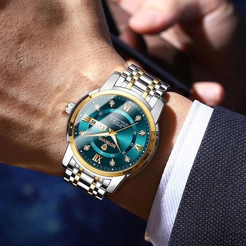 Men’s Luxury Style Watch – Stylish & Waterproof, Great Value