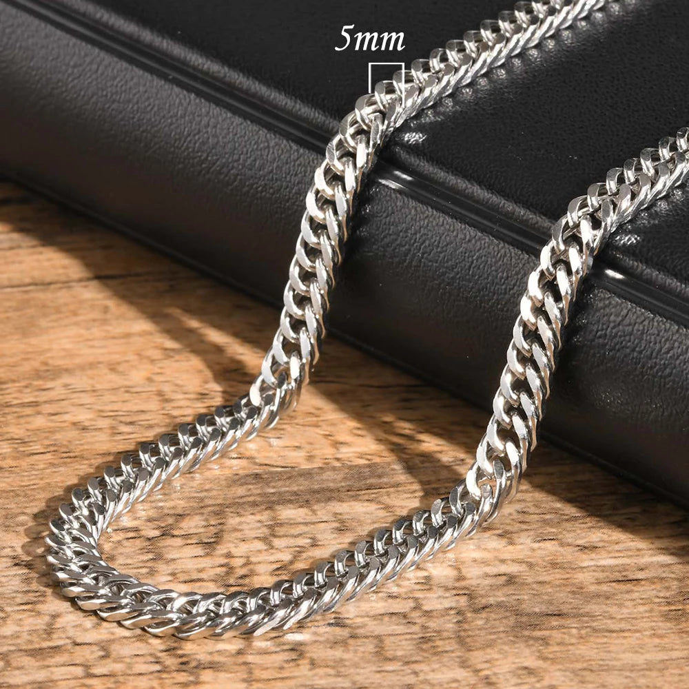 Stainless Steel Chain Necklace – Durable and Stylish for Everyday Wear