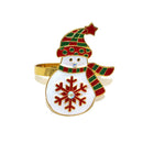 Anéis de guardanapo de Natal com estampado de Quebra-Nozes e Homem-Biscoito!