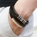 Pulseira masculina vintage moderna