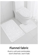 3-Piece Bathroom Mat Set – Soft, Absorbent &amp; Non-Slip Comfort!