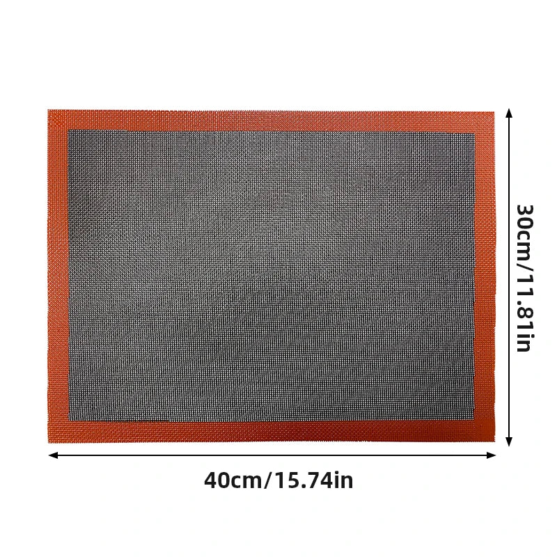 30x40cm Silicone Grill Mat – Breathable Baking Tray for Oven