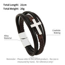 Pulseira masculina vintage moderna